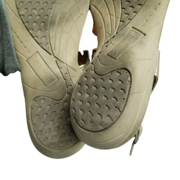 Cobb Hill New Balance Womens Leather Sandals 7M Gold Open Toe Perforated Design - Picture 5 of 13